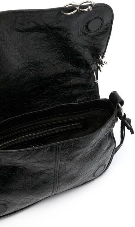 Balenciaga Schoudertas verfraaid met studs Zwart
