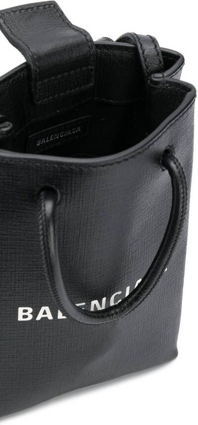 Balenciaga Shopper tas voor telefoon Zwart