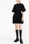 Balenciaga Mini-jurk met korte mouwen Zwart - Thumbnail 2