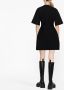 Balenciaga Mini-jurk met korte mouwen Zwart - Thumbnail 4