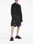 Balenciaga Shorts met gewassen-effect Zwart - Thumbnail 2