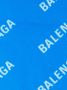 Balenciaga Sjaal met logo Blauw - Thumbnail 3