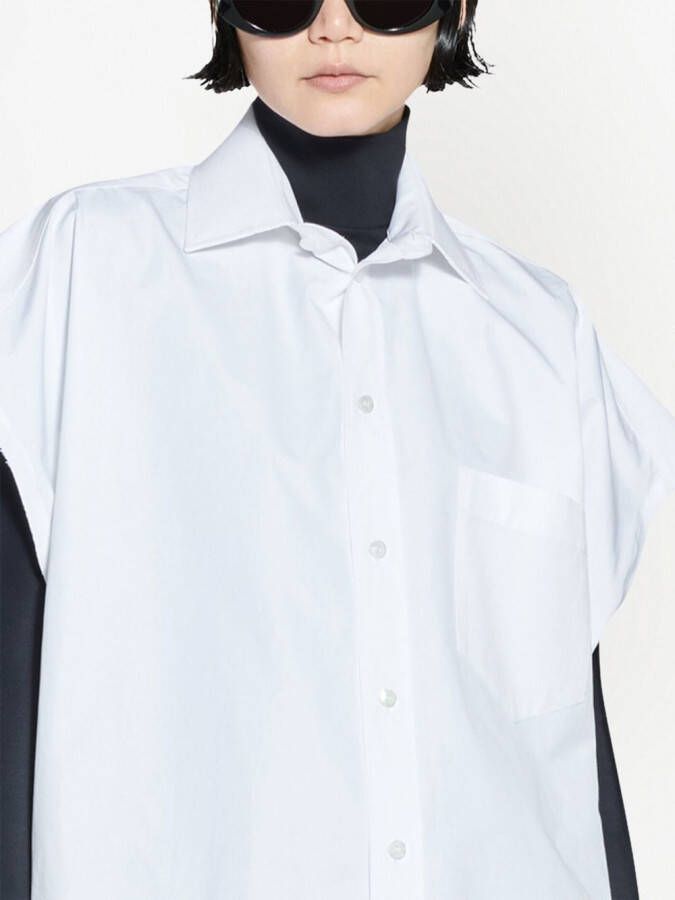 Balenciaga Button-up blouse Wit