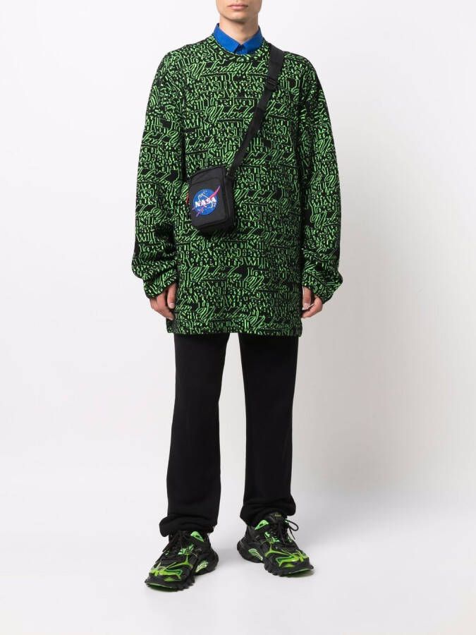 Balenciaga Space messengertas Zwart