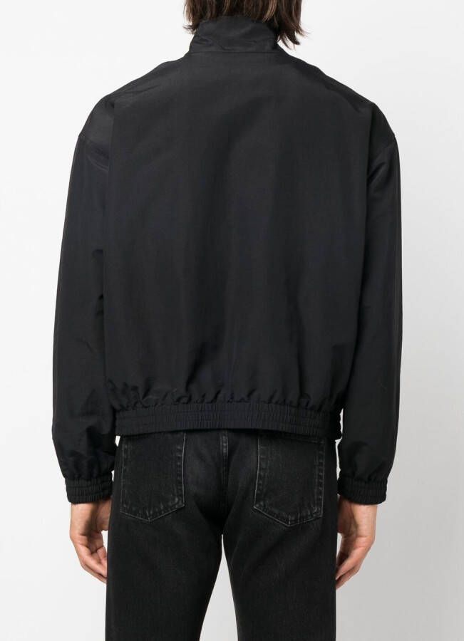 Balenciaga Sportjack met geborduurd logo Zwart