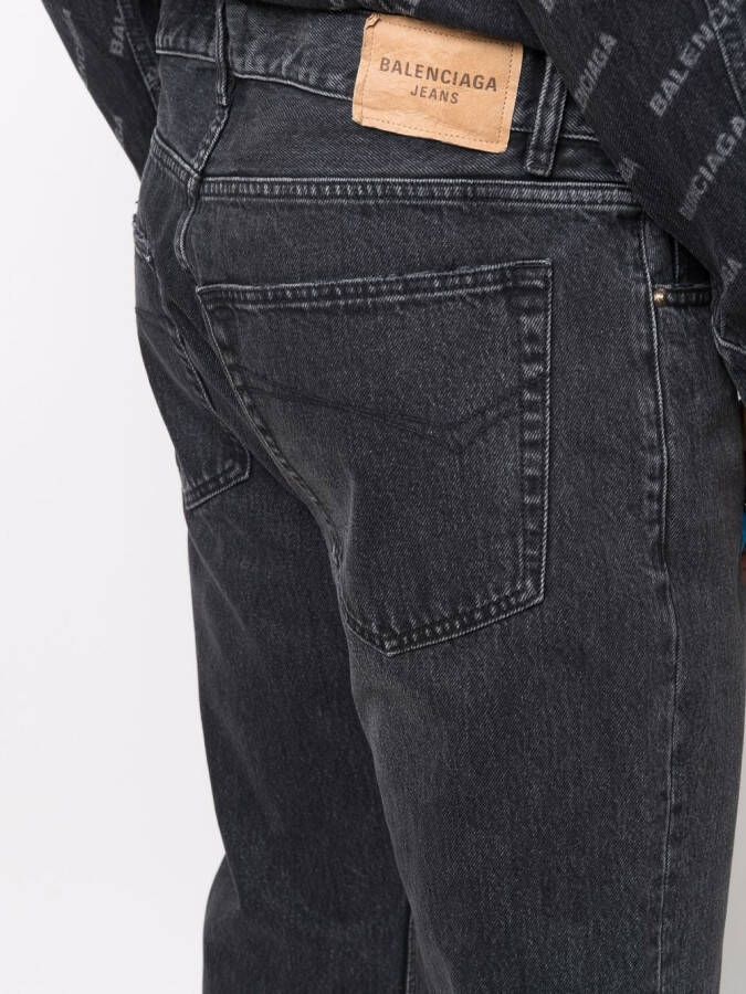 Balenciaga Straight jeans Zwart