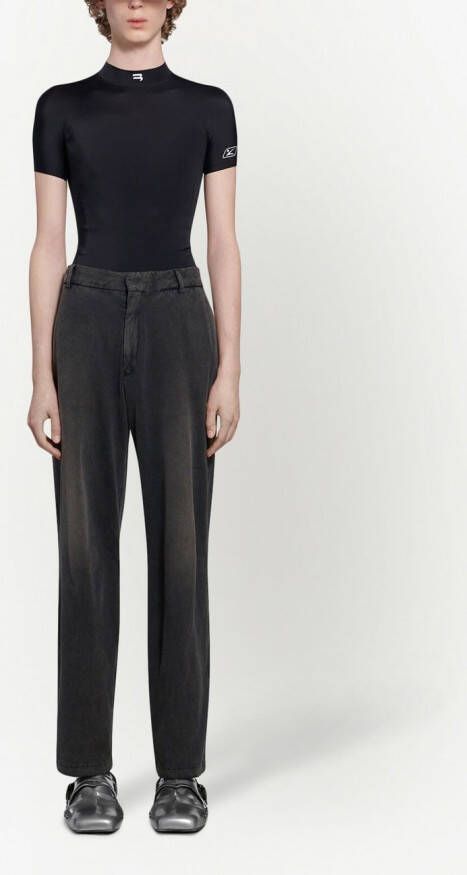 Balenciaga Straight broek Zwart