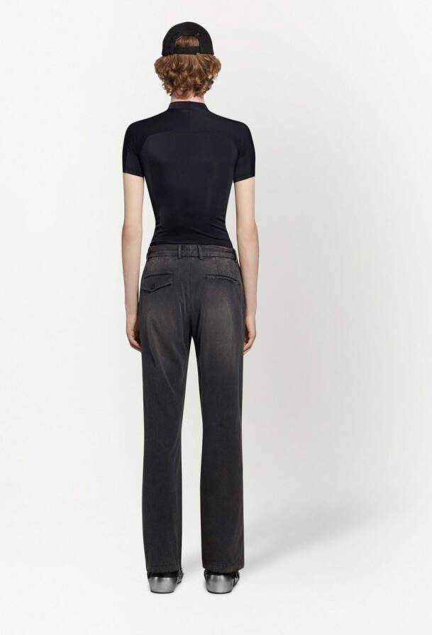 Balenciaga Straight broek Zwart
