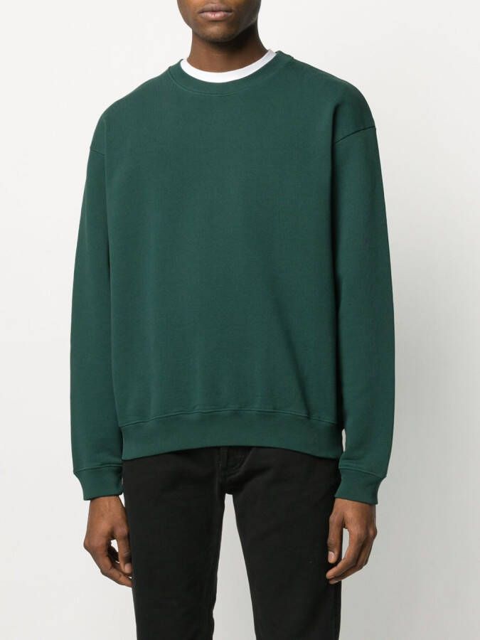 Balenciaga Sweater met logoprint Groen