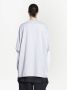 Balenciaga T-shirt met dubbele mouwen Wit - Thumbnail 4