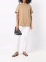 Balenciaga T-shirt met geborduurd logo Beige - Thumbnail 2