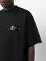 Balenciaga Gaffer katoenen T-shirt Zwart - Thumbnail 5