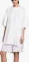 Balenciaga T-shirt met logoplakkaat Wit - Thumbnail 2