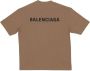 Balenciaga T-shirt met logoprint Beige - Thumbnail 5
