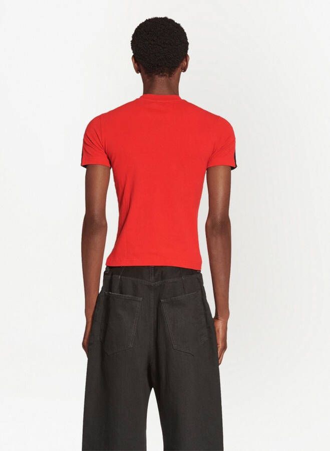 Balenciaga T-shirt met logoprint Rood