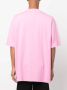Balenciaga T-shirt met logoprint Roze - Thumbnail 5