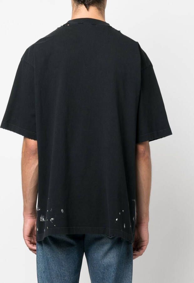 Balenciaga T-shirt met logoprint Zwart