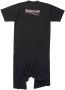 Balenciaga T-shirtjurk met print Zwart - Thumbnail 2