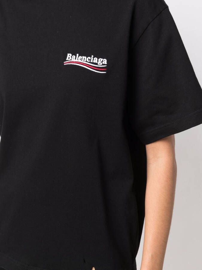 Balenciaga T-shirtjurk Zwart