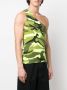 Balenciaga Tanktop met camouflageprint Geel - Thumbnail 3