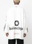 Balenciaga T-shirt met lange mouwen Wit - Thumbnail 4