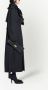 Balenciaga Trenchcoat met dubbele rij knopen Zwart - Thumbnail 3