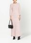 Balenciaga Tweed jurk Roze - Thumbnail 4