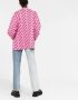 Balenciaga Vest met intarsia logo Roze - Thumbnail 4