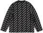 Balenciaga Vest met V-hals Zwart - Thumbnail 2