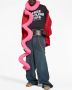 Balenciaga Sjaal met spiraalvormige print Roze - Thumbnail 3