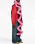 Balenciaga Sjaal met spiraalvormige print Roze - Thumbnail 4