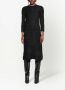 Balenciaga Wollen midi-jurk Zwart - Thumbnail 2