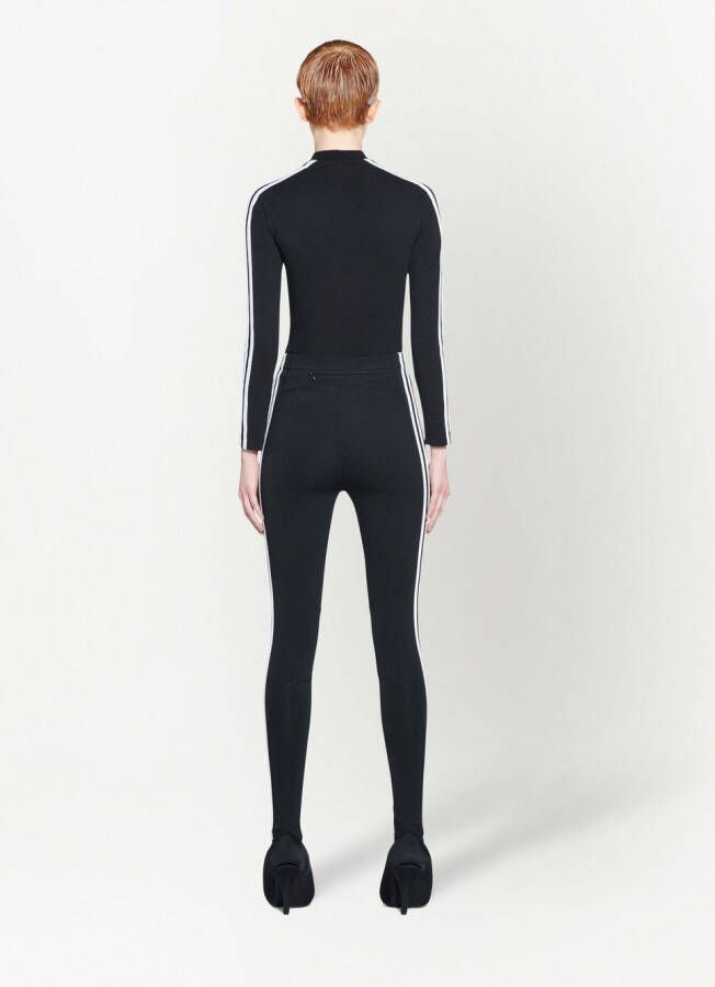 Balenciaga x Adidas legging met logoprint Zwart