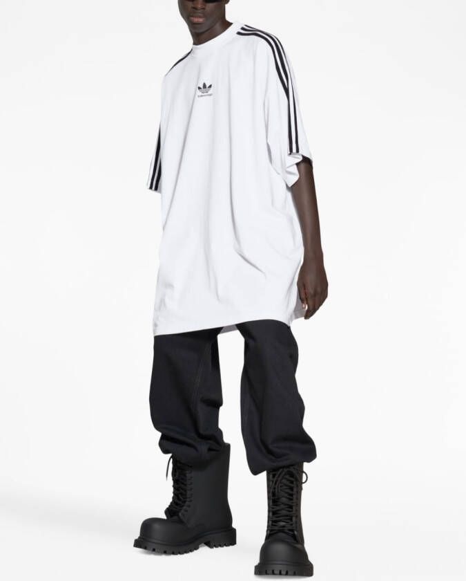 Balenciaga x adidas oversized sweater Wit