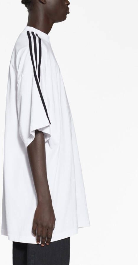 Balenciaga x adidas oversized sweater Wit
