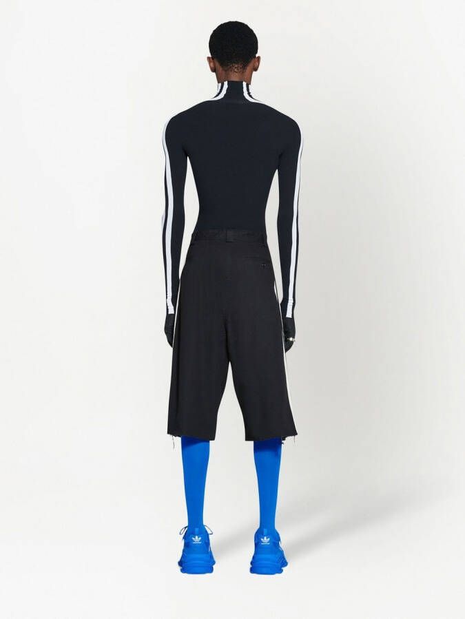 Balenciaga x adidas trainingsshorts met streepdetail Zwart