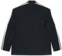 Balenciaga x adidas gestreepte blazer Zwart - Thumbnail 5