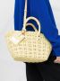 Balenciaga XS Bistro Basket shopper Geel - Thumbnail 3