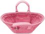 Balenciaga XS Bistro Basket shopper Roze - Thumbnail 5