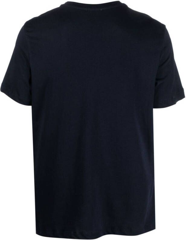 Ballantyne T-shirt met logoprint Blauw