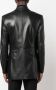 Bally Blazer met enkele rij knopen Zwart - Thumbnail 4