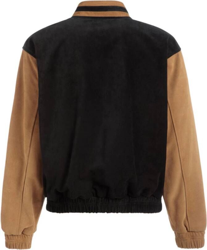 Bally Bomberjack met logopatch Zwart