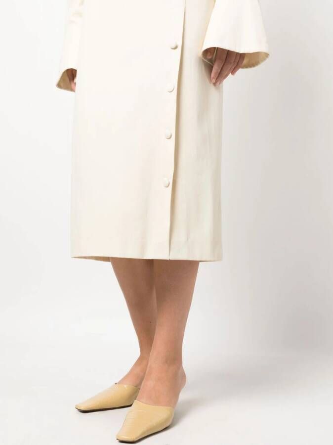 Bally Jurk met lange mouwen Beige