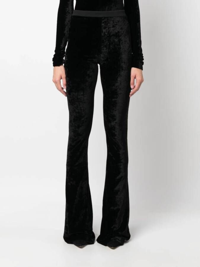 Bally Fluwelen broek Zwart