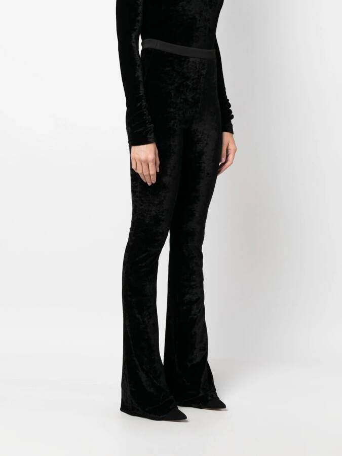 Bally Fluwelen broek Zwart