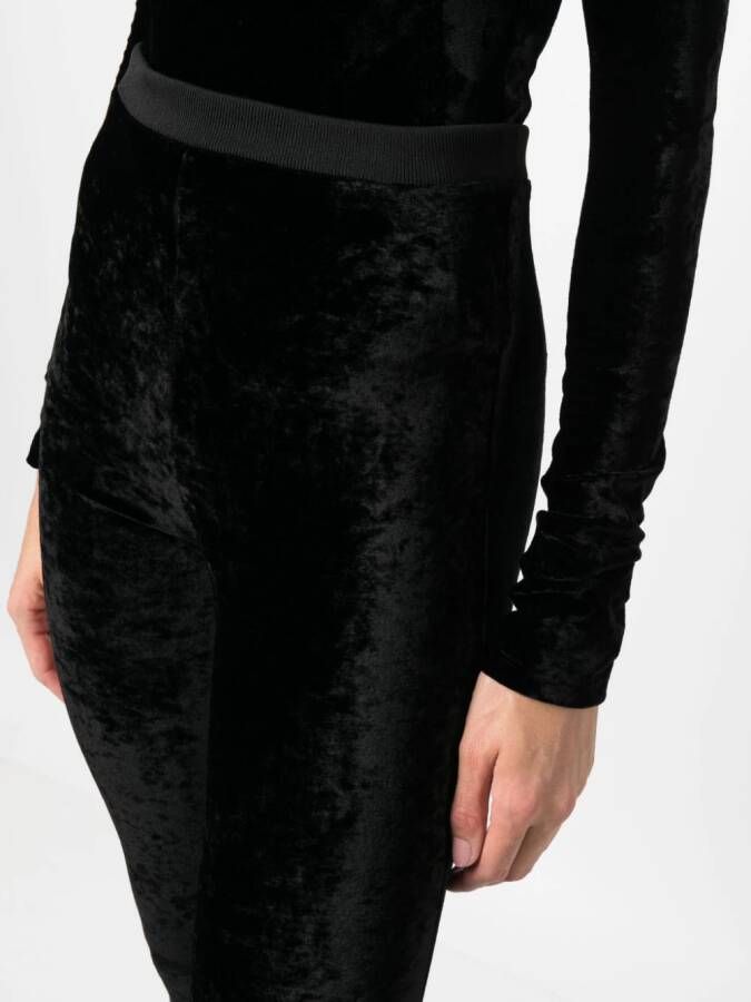 Bally Fluwelen broek Zwart