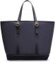 Bally Gestreepte shopper Blauw - Thumbnail 1