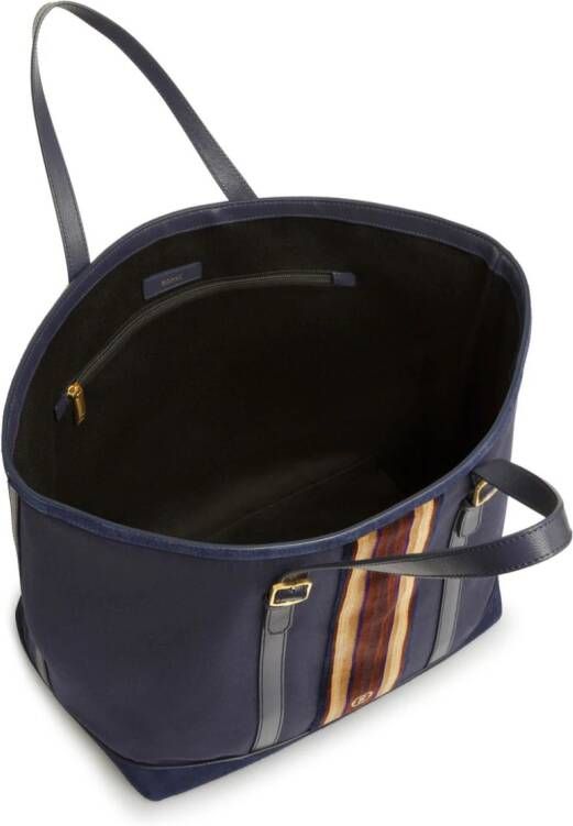 Bally Gestreepte shopper Blauw