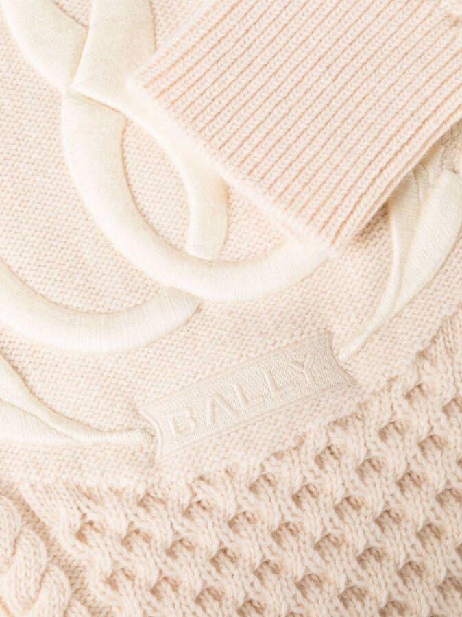 Bally Intarsia trui Beige