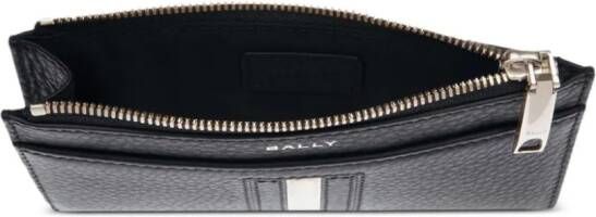 Bally Portemonnee met logoprint Zwart